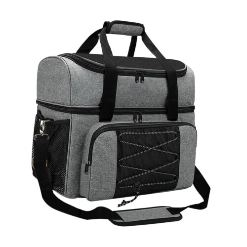 Bowling Ball Bag Lightweight Multipurpose Large Capacity Bowling Storage Bag Gray 1