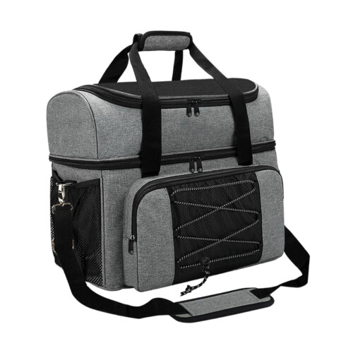 Bowling Ball Bag Lightweight Multipurpose Large Capacity Bowling Storage Bag Gray 2