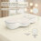 Cervical Pillow Ultra Soft Cloud-Like Ergonomic Contour Grey 7