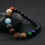 Planet-Themed Beaded Bracelet Making Kit with 6 Natural 7