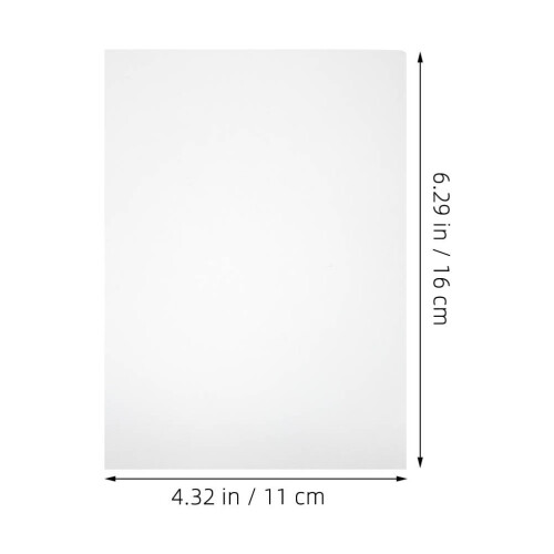 Clear laminating sheets thermal 100 pcs 1
