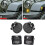 Front LED Turn Signal Side Marker Lights for Jeep Wrangler 2