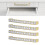 4 Crystal Door Knobs 128mm Pitch 1