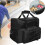 Bowling Ball Bag Lightweight Multipurpose Large Capacity Bowling Storage Bag Black 7