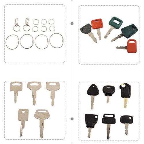 Heavy Equipment Ignition Key for Excavator Construction 1