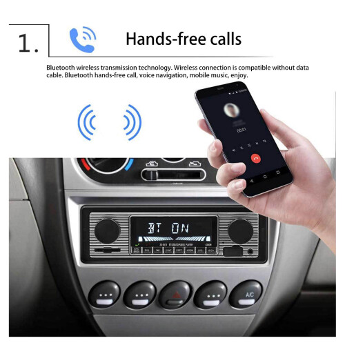Car Stereo Bluetooth Digital Media Receiver with 18-Band EQ 2