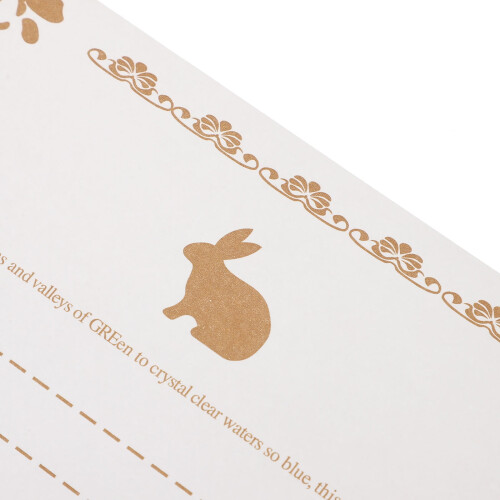 FRCOLOR Brown Stationery Paper A4 50 Sheets 1