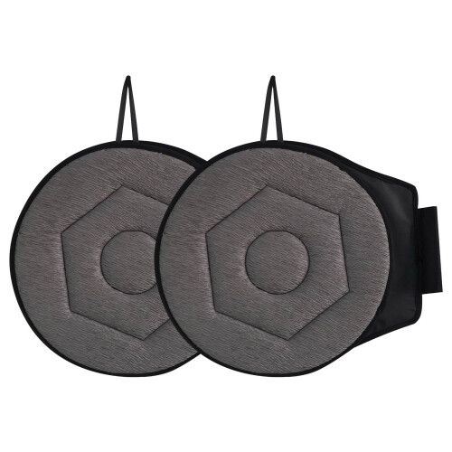 Rotating Seat Cushion Memory Foam Swivel Cushion 2 Pack 1