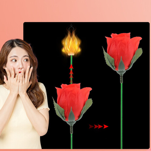 Fire Trick Props with Wax Block for Magicians 1