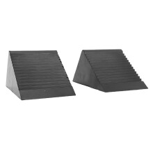 2 Stück Heavy-Duty-Gummistößel Schwarz für Anhänger, Wohnmobil, Truck, Auto, ATV