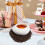 Ceramic Salad Bowl with Broken Eggshell Design and Nest Egg Shell Dessert Bowl for Restaurants 5