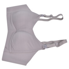 Purple 3XL Breathable Nursing Bra Postpartum Feeding Bra AntiSag for All Seasons