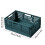 Foldable Plastic Storage Crates, Collapsible Stackable Bins Portable Baskets with Handle, Folding Containers for Office Kitchen Bedroom Bathroom 3