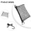 Folding Wagon Net for Camping Storage 92x76 cm 2