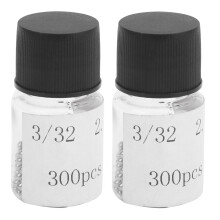 Steel Bicycle Bearing Balls 3/32in Industrial Supplies Pack of 2