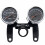 Universal Motorcycle Speedometer Retro Design 16.1x4.9 in 4