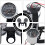 Universal Motorcycle Speedometer Retro Design 16.1x4.9 in 8