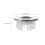 4 Pcs Bathroom Sink Overflow Trim Ring Kitchen Drain Cover Basin Decorative 2