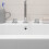 4 Pcs Bathroom Sink Overflow Trim Ring Kitchen Drain Cover Basin Decorative 8