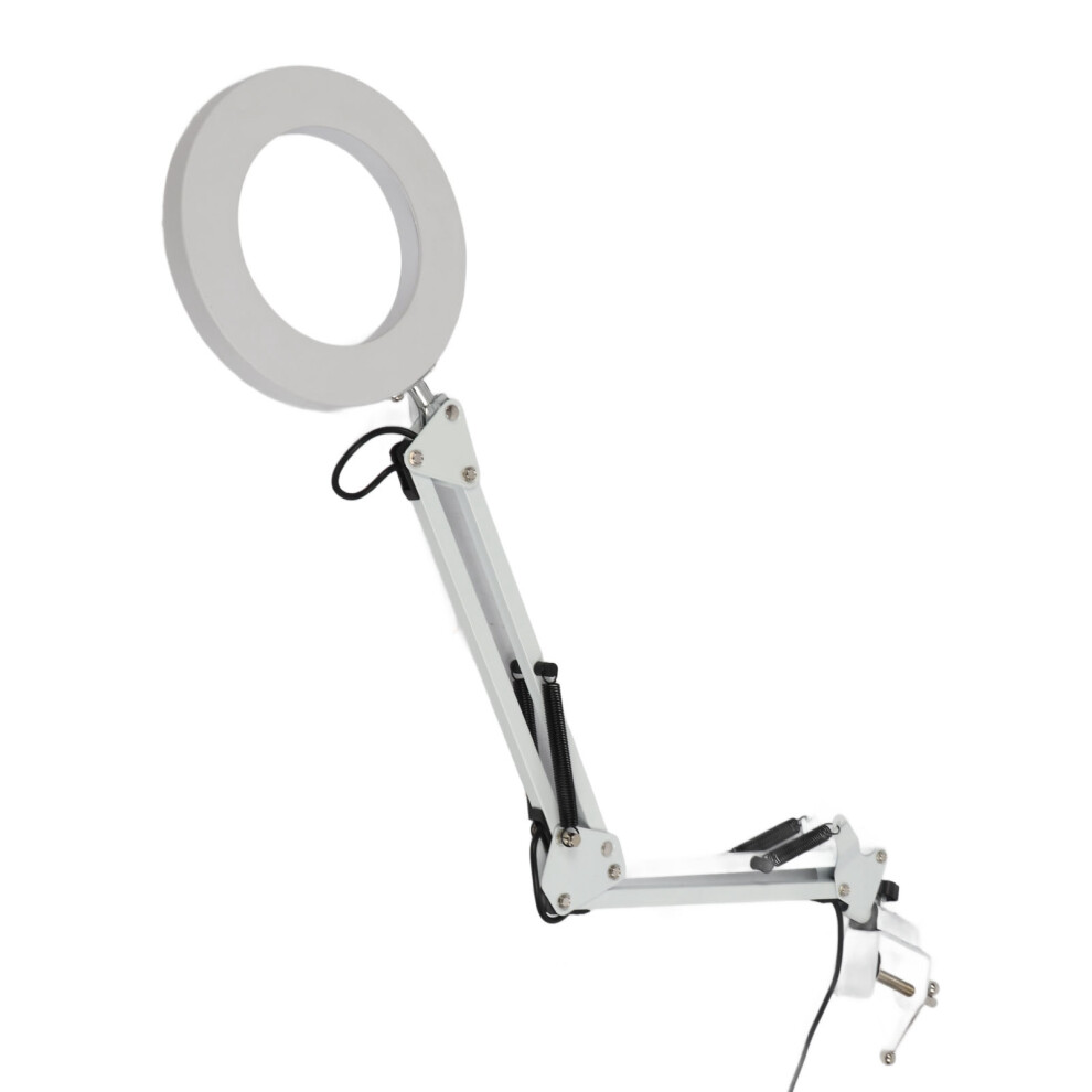 Light Adjustable Usb Clip Lamp With 48 Led Chips, 7W, 3000-6000K