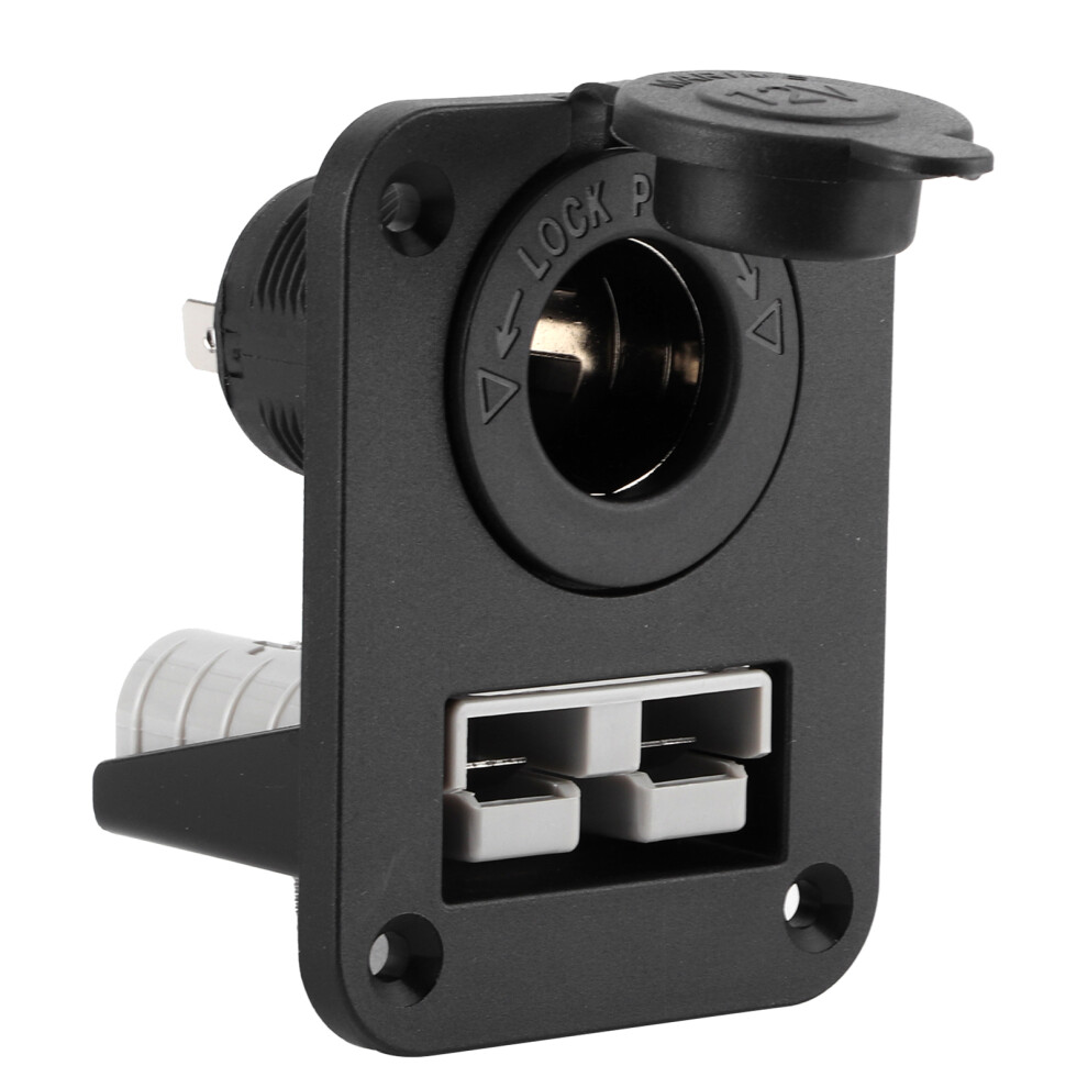 Dual 50A 600W Cigarette Lighter Adapter Socket Plug For Marine & Rv 8141391622807