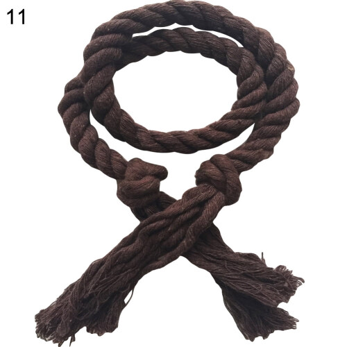 Modern Curtain Tiebacks Decorative Weave Rope 2 Pack 1