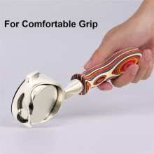 58mm Bottomless Portafilter for GAGGIA/BABY/CLASSIC/DELUXE Coffee Espresso Color Wood Fire Phoenix Handle