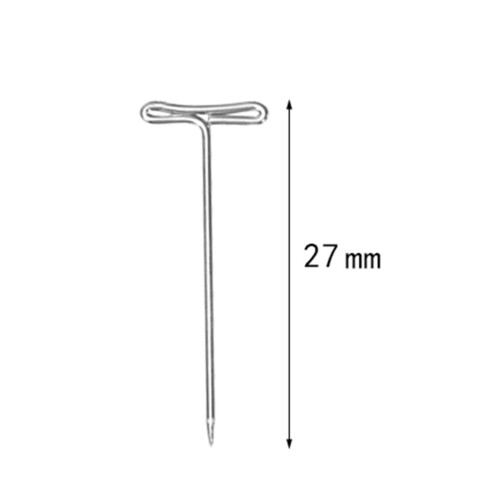 Weis wig making set stainless steel T-pins 100 pcs 1