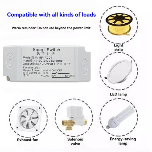 110-220V Penetrable Wood Touch Sensor  110V 220V Dimmable Touch Sensor  Under Cabinet Parall A 2