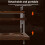Wooden Espresso Tamper Holder Coffee Dripper Stand 3-Layer Solid Storage Rack Multi-Functional Coffee Tool Organizer 2
