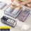 Foldable Mesh Underwear & Sock Organizer 6/7/11 Grid Storage Box 1
