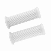 Motorcycle Handlebar Grips 25mm 1inch TPU White Durable Vintage Universal