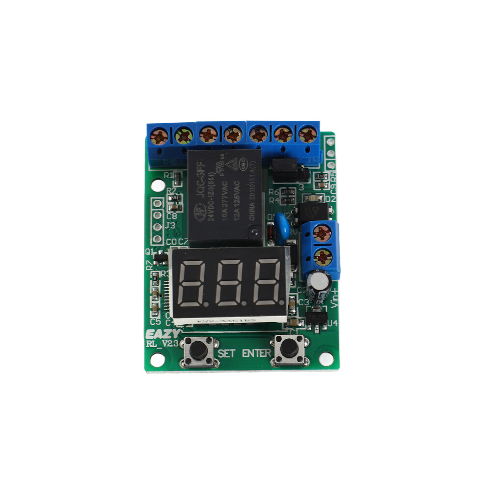 Time Relay Controller Relay Module 0.1~999S Timing Range, Relay Operated 7691391625038