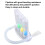 ThreeBall Deep Breathing Exerciser PE Lung Vital Capacity Training 9