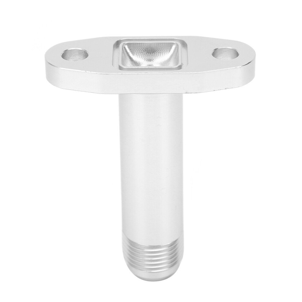 Aluminum Turbo Drain Fitting Oil Return Flange Adapter Plug For T3 T4 Gt30 60.98Mm 8411391626953