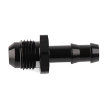 Hose Barb Adapter ‑6 AN Male Flare to 5/16in Fitting for Rubber Fuel Lines