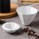 Coffee Drip Filter 1-2 Cups Ceramic Coffee Dripper Permanent Pour over Coffee Maker with Separate Stand for Filte 400ml 5
