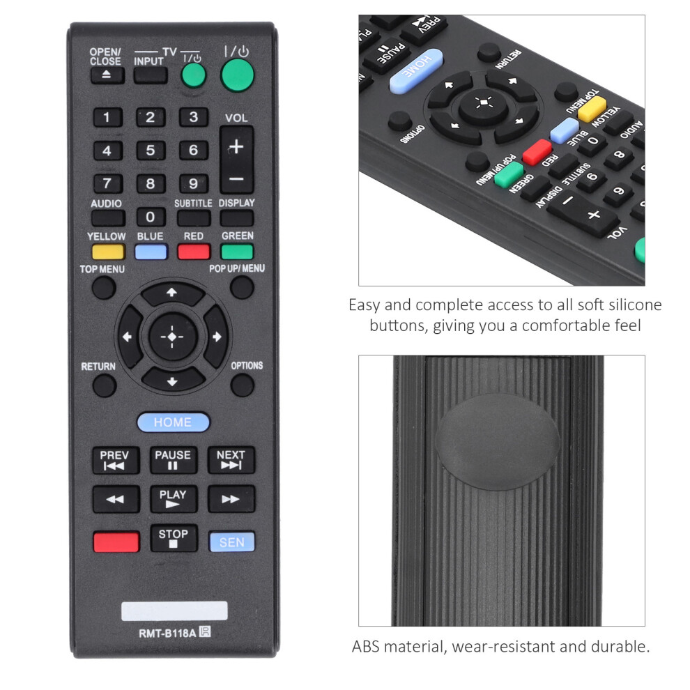Sony Blu-Ray Remote Rmt-B118a Black 7340572220561