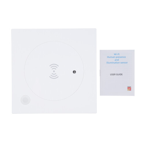 Human Presence Sensor, 8.6cm, White, WiFi & BT 5.0