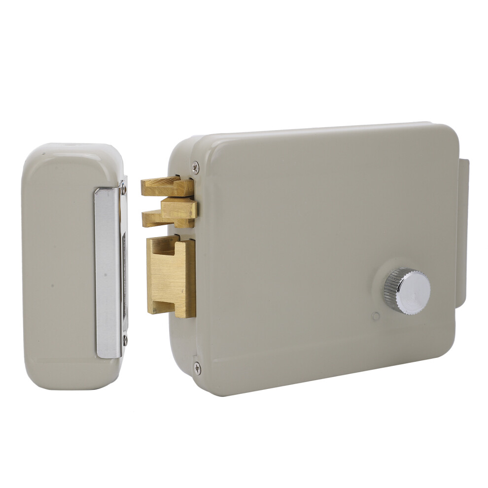 9-12V Electric Control Lock For Home Security, Iron Powder, Easy Install 4921391629495