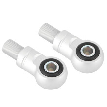 10mm Hole Air Shock Absorber Adapter Silver 75mm/3in for Motorcycle & ATV