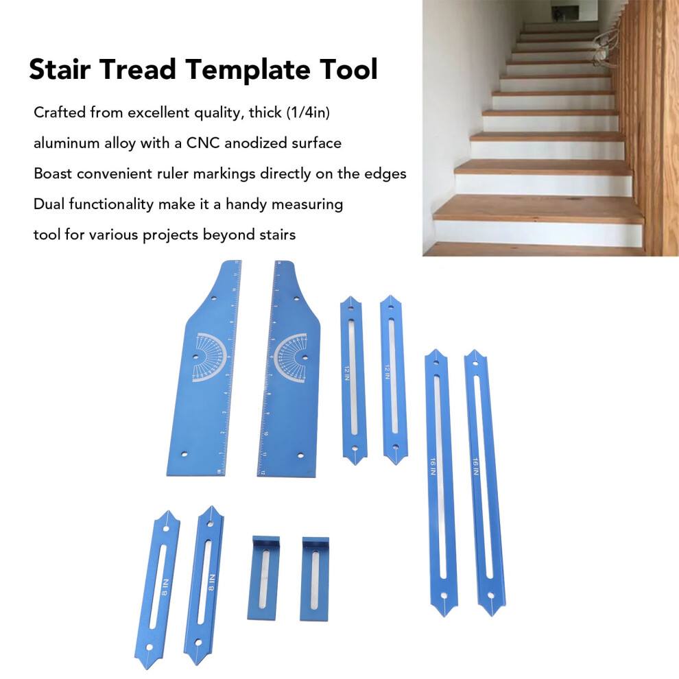 Aluminium Alloy Stair Tread Gauge with Case