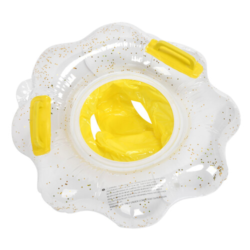 Inflatable Baby Float with Seat Flower Shape, 55cm, PVC 1
