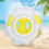 Inflatable Baby Float with Seat Flower Shape, 55cm, PVC 10