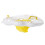 Inflatable Baby Float with Seat Flower Shape, 55cm, PVC 15