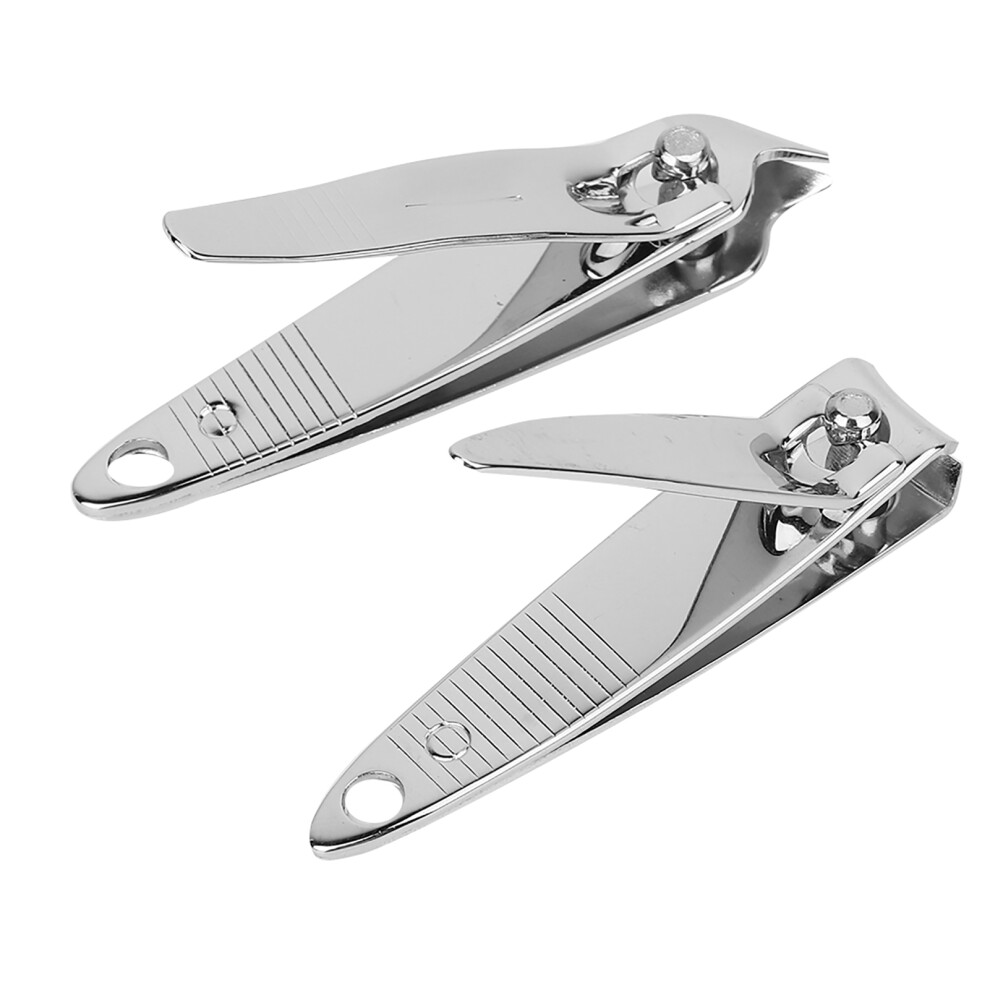 6Pcs Manicure Set Nail Clippers Scissors Tweezers Earpick Portable 95g