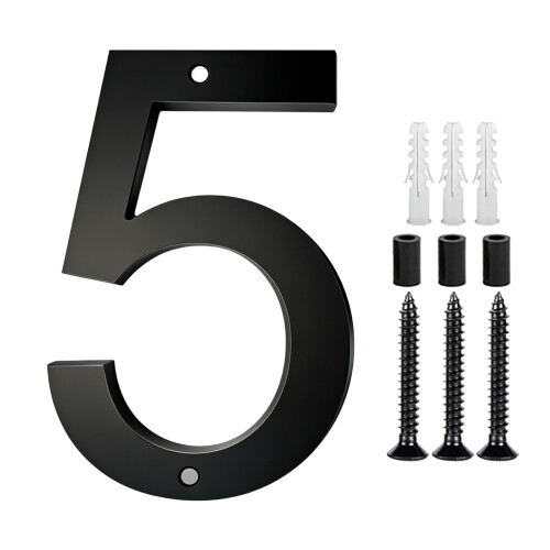 Floating House Number Address Sign Acrylic Identification-5