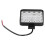 48W LED Work Lamp 2000LM 85mm White Waterproof IP68 12