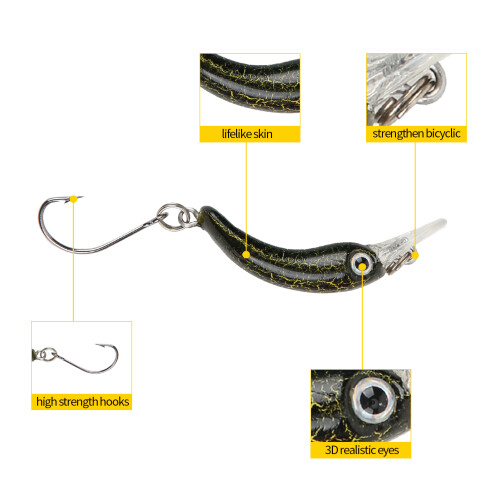 Streamlined Wobblers for Long Casting