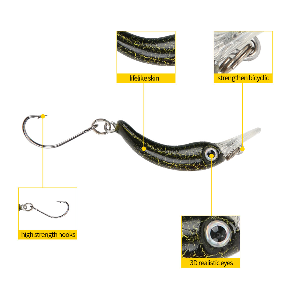 Streamlined Wobblers for Long Casting
